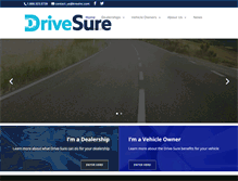 Tablet Screenshot of drivesure.com